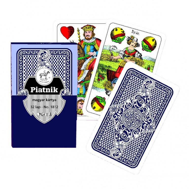 Piatnik Cards - Hungarian cards, blue 